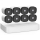 Kamera domowa Tenda K8P-4TR-1T 4MP PoE Zestaw do monitoringu 8-kamer